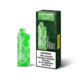 Lost Mary MO5000 disposable vape device shown upright with USB-C charging port visible