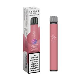 Elf Bar 600 prefilled pod kit with rechargeable device and 2ml prefilled pod on a clean white background
